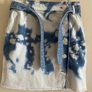 Acid wash Urban Outfitters Jean skirt